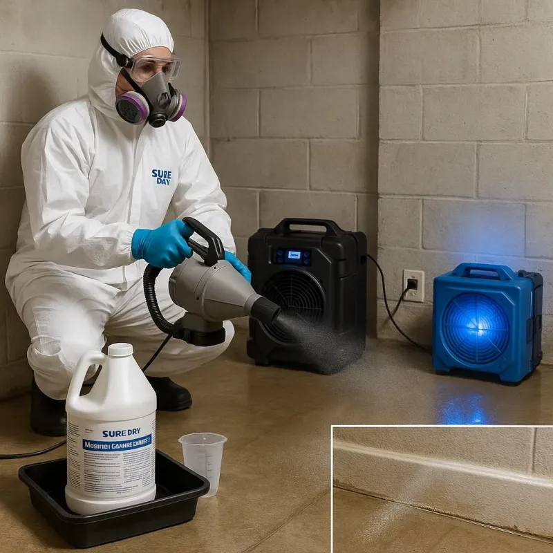 Sanitization and Odor Removal process in Erie, KS