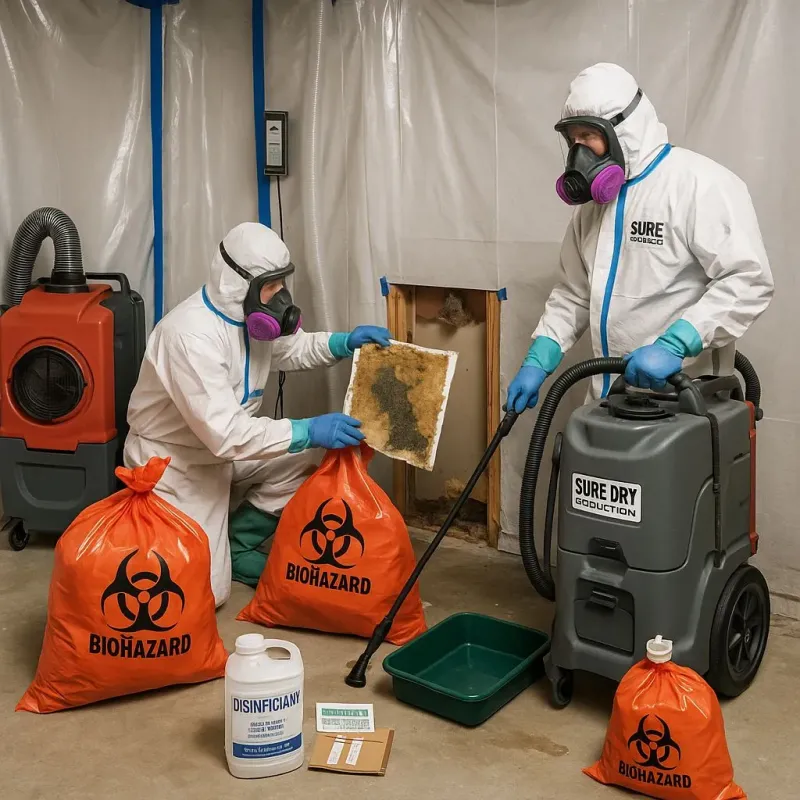 Contaminated Water Handling Protocols process in Erie, KS