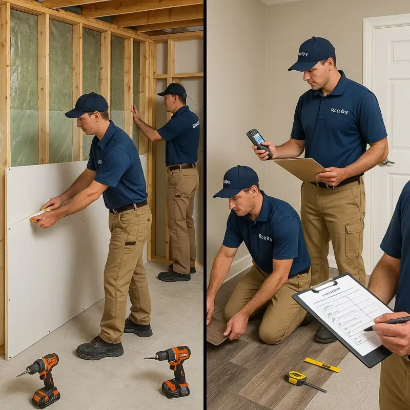 Repairs and Reconstruction process in Erie, KS