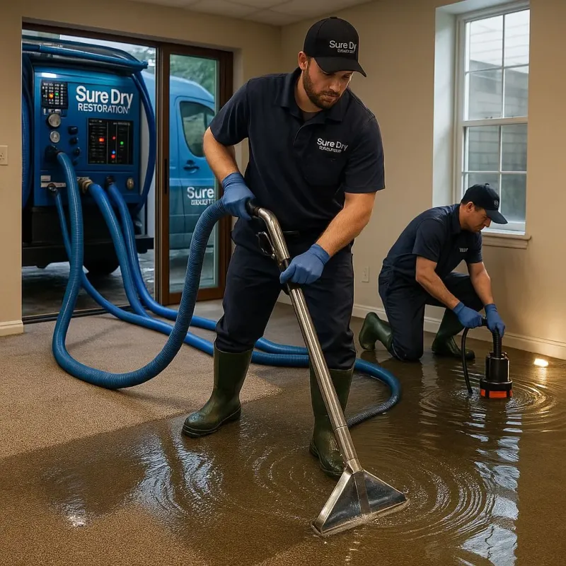 Water Extraction and Removal process in Erie, KS